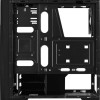 Aerocool Cylon Gaming Midi Tower Κουτί Υπολογιστή με Πλαϊνό Παράθυρο και RGB Φωτισμό Μαύρο