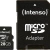 Intenso Premium microSDXC 128GB Class 10 U1 UHS-I με αντάπτορα