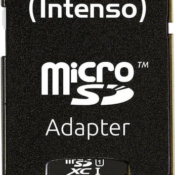 Intenso Premium microSDXC 128GB Class 10 U1 UHS-I με αντάπτορα