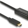 DeLock Regular USB 3.1 Cable USB-C male - DisplayPort Male Μαύρο 3m (85257)