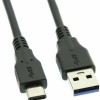 Goobay USB 3.0 Cable USB-C male - USB-A 15W Μαύρο 2m (71221)