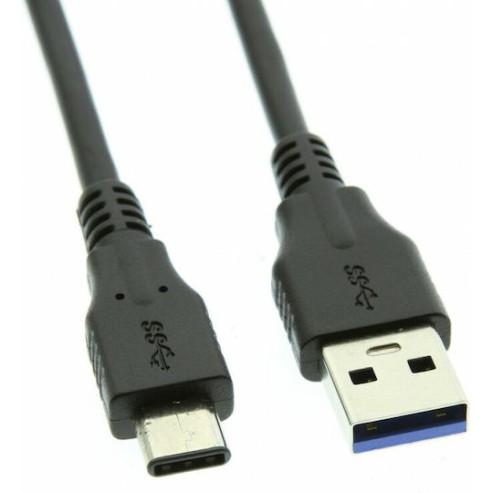 Goobay USB 3.0 Cable USB-C male - USB-A 15W Μαύρο 2m (71221)