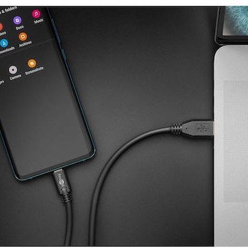 Goobay USB 3.0 Cable USB-C male - USB-A 15W Μαύρο 2m (71221)