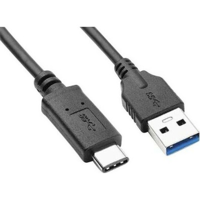 Goobay Regular USB 3.0 Cable USB-C male - USB-A male Μαύρο 1m (67890)