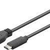 Goobay USB 3.0 Cable USB-C male - USB-A 15W Μαύρο 3m (73141)