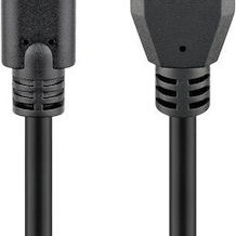 Goobay USB 3.0 Cable USB-C male - USB-A 15W Μαύρο 3m (73141)