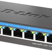 D-Link DMS-108 v1 Unmanaged L2 Switch με 8 Θύρες Ethernet