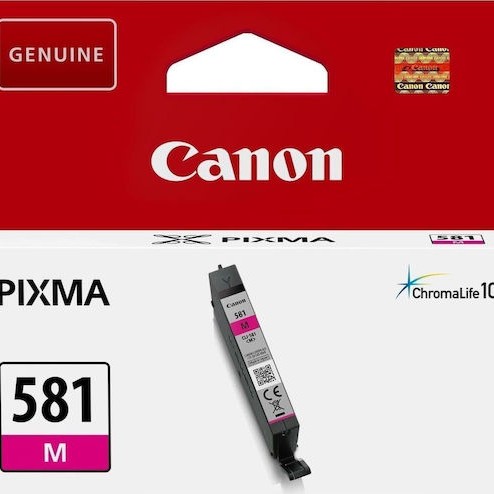 Canon CLI-581 Γνήσιο Μελάνι Εκτυπωτή InkJet Ματζέντα (2104C001)