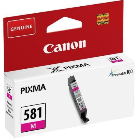 Canon CLI-581 Γνήσιο Μελάνι Εκτυπωτή InkJet Ματζέντα (2104C001)
