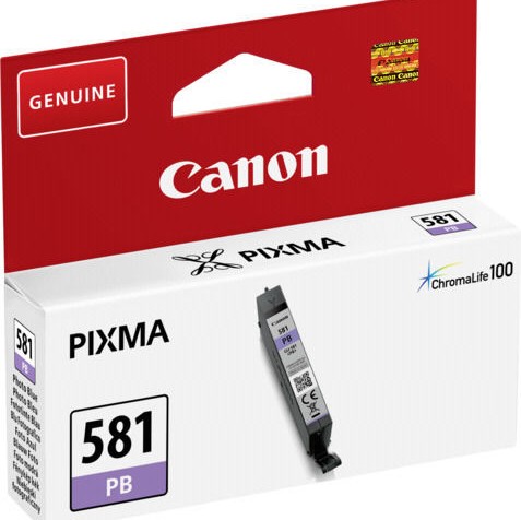 Canon CLI-581 Γνήσιο Μελάνι Εκτυπωτή InkJet Photo Μπλε (2107C001)