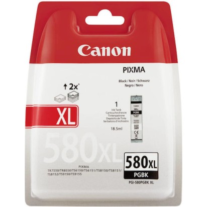 Canon PGI-580XL Γνήσιο Μελάνι Εκτυπωτή InkJet Μαύρο (2024C005)