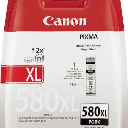 Canon PGI-580XL Γνήσιο Μελάνι Εκτυπωτή InkJet Μαύρο (2024C005)