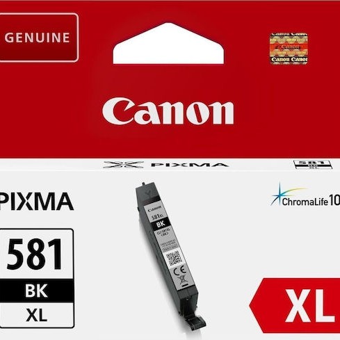 Canon CLI-581XL Γνήσιο Μελάνι Εκτυπωτή InkJet Μαύρο (2052C001)