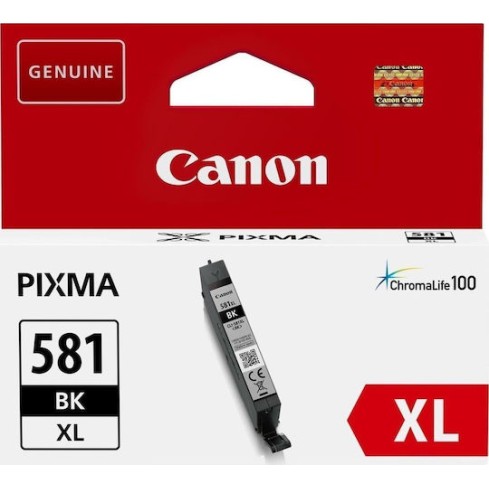 Canon CLI-581XL Γνήσιο Μελάνι Εκτυπωτή InkJet Μαύρο (2052C001)