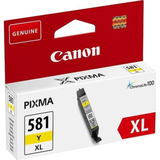 Canon CLI-581XL Γνήσιο Μελάνι Εκτυπωτή InkJet Κίτρινο (2051C001)