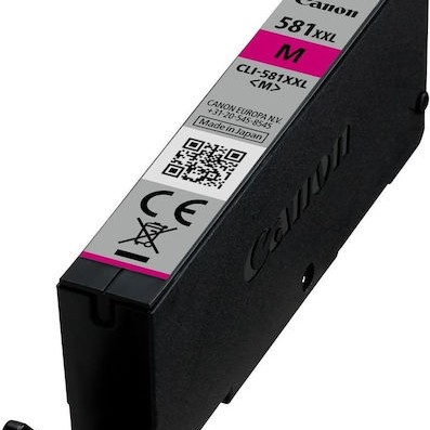 Canon CLI-581XXL Γνήσιο Μελάνι Εκτυπωτή InkJet Ματζέντα (1996C001)