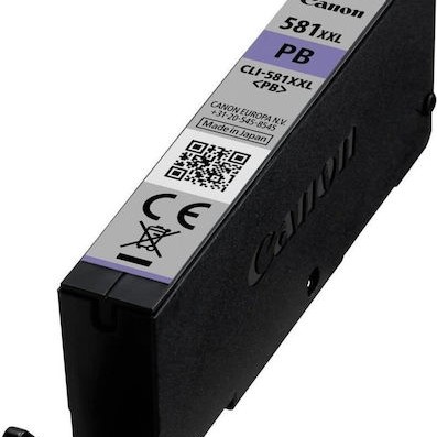 Canon CLI-581XXL Γνήσιο Μελάνι Εκτυπωτή InkJet Photo Μπλε (1999C001)