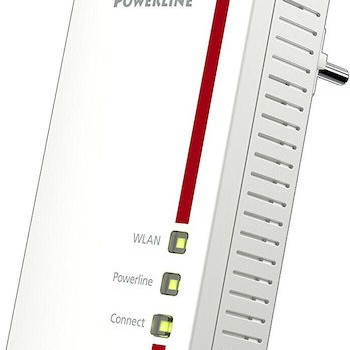 AVM Fritz!Powerline 1260E Powerline για Ασύρματη Σύνδεση Wi‑Fi 5 και 2 Θύρες Gigabit Ethernet