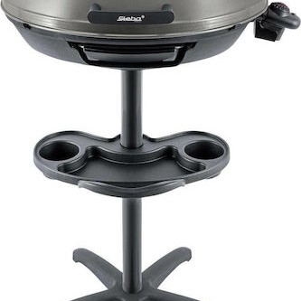 Steba VG 325 Επιδαπέδια Ηλεκτρική Ψησταριά Σχάρας 2000W με Καπάκι και Ρυθμιζόμενο Θερμοστάστη 48x48εκ.