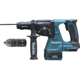 Makita Κρουστικό Σκαπτικό Πιστολέτο Μπαταρίας Brushless 18V Solo με Υποδοχή SDS Plus / Ταχείας