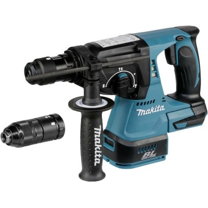 Makita Κρουστικό Σκαπτικό Πιστολέτο Μπαταρίας Brushless 18V Solo με Υποδοχή SDS Plus / Ταχείας