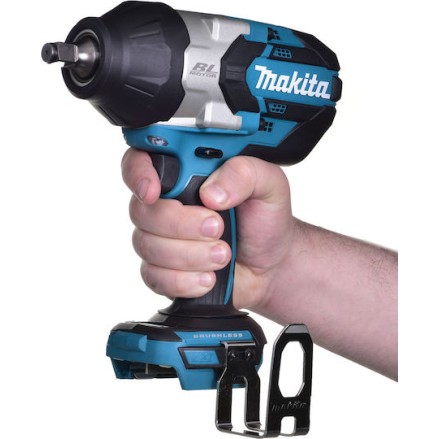 Makita Brushless Μπουλονόκλειδο Μπαταρίας 18V Solo με Υποδοχή 1/2