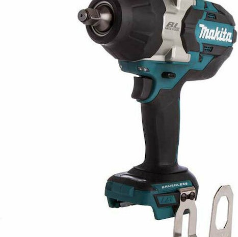 Makita Brushless Μπουλονόκλειδο Μπαταρίας 18V Solo με Υποδοχή 1/2