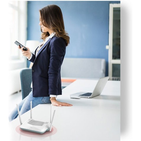 D-Link Eagle Pro AI R32 Ασύρματο Router Wi‑Fi 6 με 3 Θύρες Ethernet