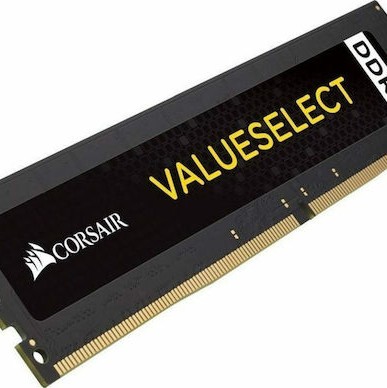 Corsair Value Select DDR4 με Module 1x16GB και Ταχύτητα 2666 για Desktop