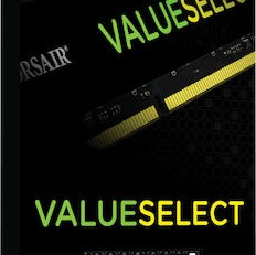 Corsair Value Select DDR4 με Module 1x16GB και Ταχύτητα 2666 για Desktop