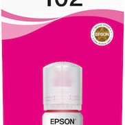 Epson 102 Γνήσιο Μελάνι Εκτυπωτή InkJet Ματζέντα (C13T03R340)