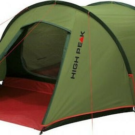 High Peak Kite 2 Σκηνή Camping Τούνελ Ορειβασίας Πράσινη με Διπλό Πανί 4 Εποχών για 2 Άτομα Αδιάβροχη 3000mm 230x120x90εκ.