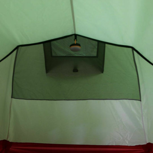 High Peak Kite 2 Σκηνή Camping Τούνελ Ορειβασίας Πράσινη με Διπλό Πανί 4 Εποχών για 2 Άτομα Αδιάβροχη 3000mm 230x120x90εκ.