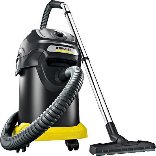 Karcher AD 4 Premium Σκούπα Απορρόφησης Ζεστής Στάχτης 600W με Κάδο 17lt