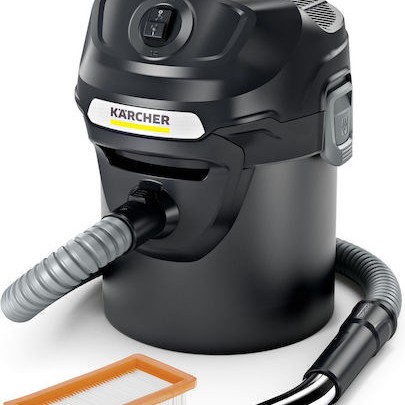 Karcher AD 2 Σκούπα Στάχτης 600W με Κάδο 14lt