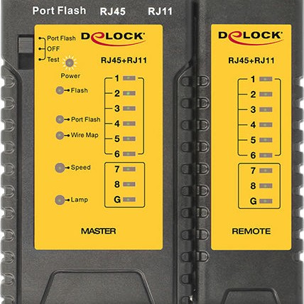DeLock 86407 Tester Καλωδίων Δικτύου