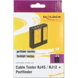 DeLock 86407 Tester Καλωδίων Δικτύου