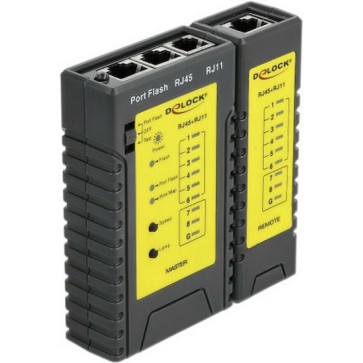 DeLock 86407 Tester Καλωδίων Δικτύου