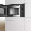 Bosch Εντοιχιζόμενος Φούρνος Μικροκυμάτων 20lt Μαύρος
