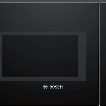 Bosch Εντοιχιζόμενος Φούρνος Μικροκυμάτων με Grill 25lt Μαύρος