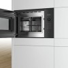 Bosch Εντοιχιζόμενος Φούρνος Μικροκυμάτων με Grill 25lt Μαύρος