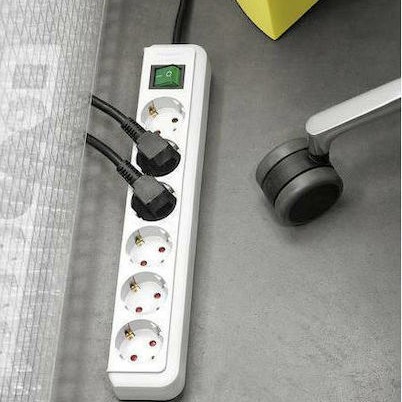 Brennenstuhl Eco-line Πολύπριζο 6 Θέσεων με Διακόπτη και Καλώδιο 1.5m