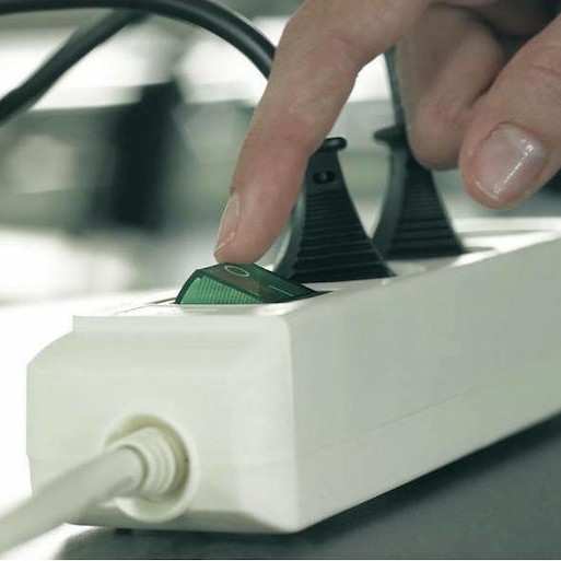 Brennenstuhl Eco-line Πολύπριζο 6 Θέσεων με Διακόπτη και Καλώδιο 1.5m