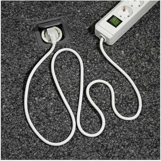 Brennenstuhl Eco-line Πολύπριζο 6 Θέσεων με Διακόπτη και Καλώδιο 1.5m