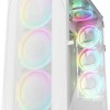 Sharkoon REV300 Gaming Full Tower Κουτί Υπολογιστή με Πλαϊνό Παράθυρο και RGB Φωτισμό Λευκό