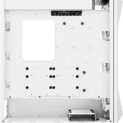 Sharkoon REV300 Gaming Full Tower Κουτί Υπολογιστή με Πλαϊνό Παράθυρο και RGB Φωτισμό Λευκό