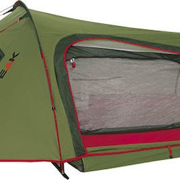High Peak Sparrow Σκηνή Camping Τούνελ Ορειβασίας Πράσινη με Διπλό Πανί 4 Εποχών για 2 Άτομα Αδιάβροχη 3000mm 260x120x90εκ.