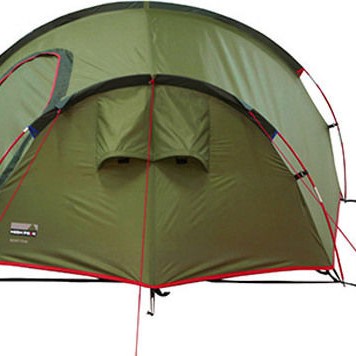 High Peak Sparrow Σκηνή Camping Τούνελ Ορειβασίας Πράσινη με Διπλό Πανί 4 Εποχών για 2 Άτομα Αδιάβροχη 3000mm 260x120x90εκ.