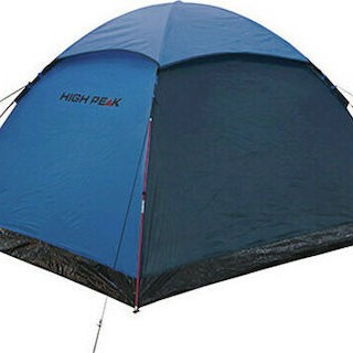 High Peak Monodome XL Σκηνή Camping Igloo Μπλε 3 Εποχών για 4 Άτομα 210x240x130εκ.