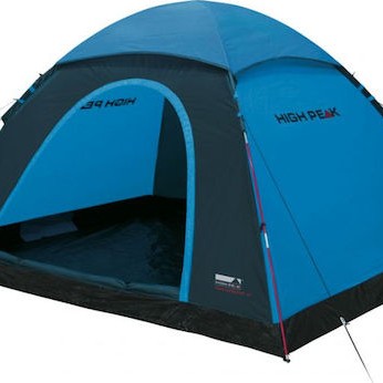 High Peak Monodome XL Σκηνή Camping Igloo Μπλε 3 Εποχών για 4 Άτομα 210x240x130εκ.